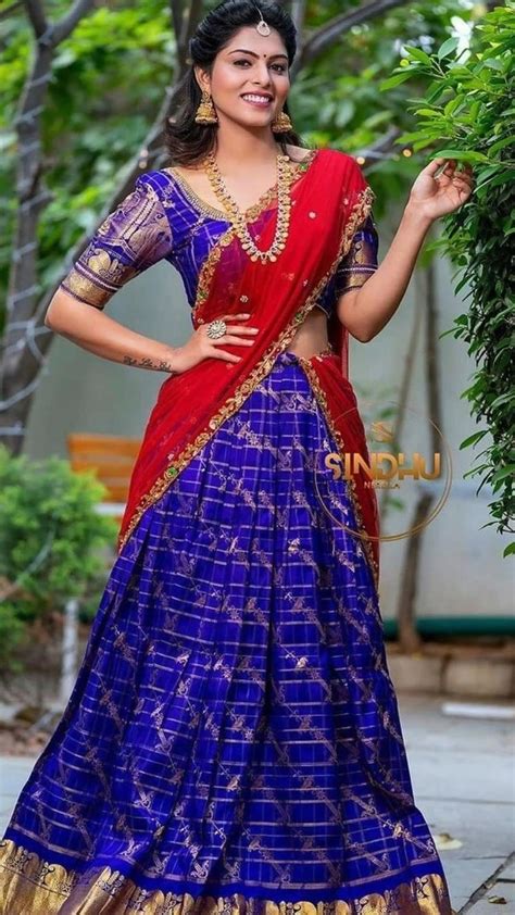 South Indian Half Sarees An Immersive Guide By All About Wedding