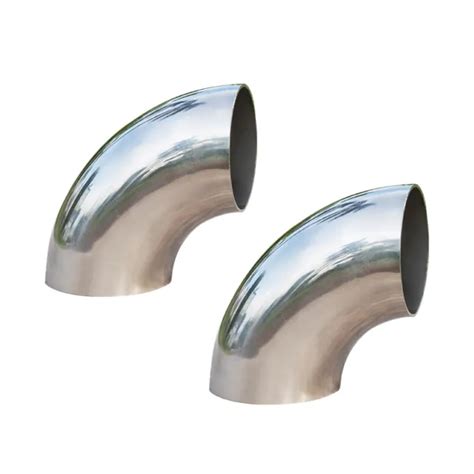Stainless Steel Pipe Fitting Long Radius Degree Elbow Butt Weld Stair Diy Kit Picclick