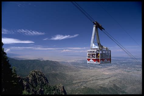 Albuquerque New Mexico Local Attractions Sandia Peak Aerial Tramway