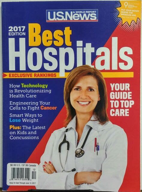 Us News And World Report Best Hospitals 2017 Edition Rankings Free