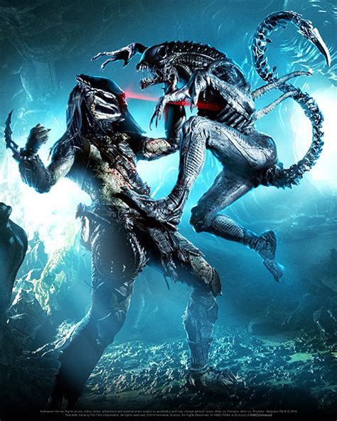 The Epic Battle Of Avp Alien Vs Predator Comes To Universal Studios