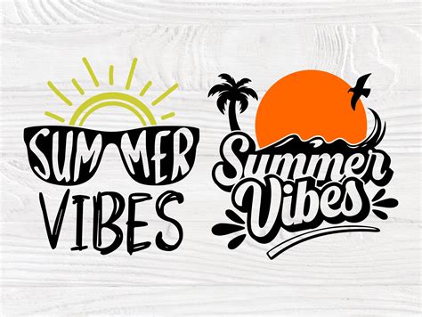 Summer Vibes Svg Beach Svg Summer Shirt Designs Etsy