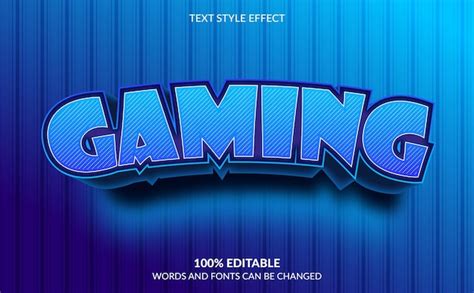Premium Vector Editable Text Effect Lion Esports Gaming Squad Text