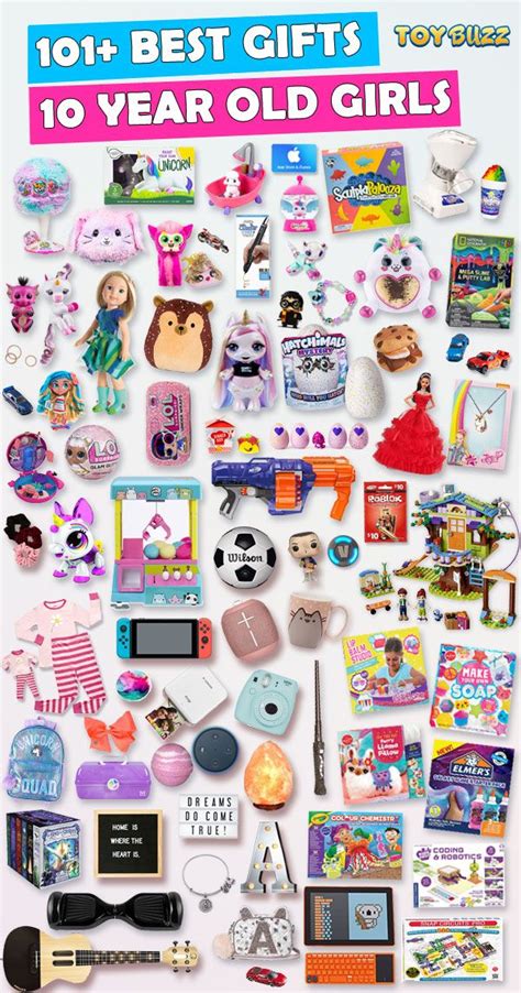 101+ Gifts for 10 year old girls for birthdays, Christmas, or any
