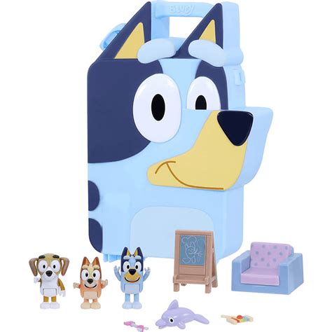 Bluey Deluxe Collector Case 25 3 Inch Figures