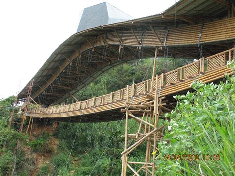 All Bamboo Bridge Bamboo Architecture Bridge Bamboo Structure
