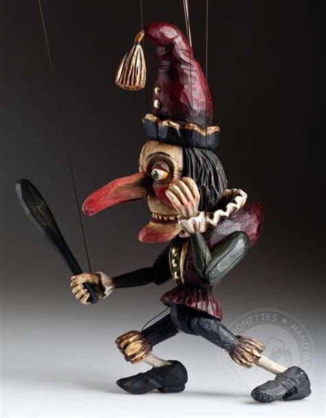 Mr Punch Fantastic Hand Carved Marionette Of Famous Etsy Punch And Judy Carving