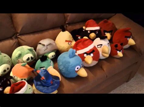 My Complete Angry Birds Plush Toy Collection Youtube
