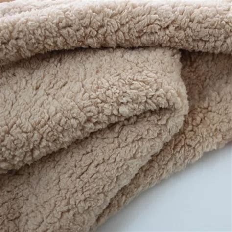 Ultro Soft And Warm Lamb Fur Fabric Berber Fleece Plush Cloth Sweater Liner Lining Cloth Sold By