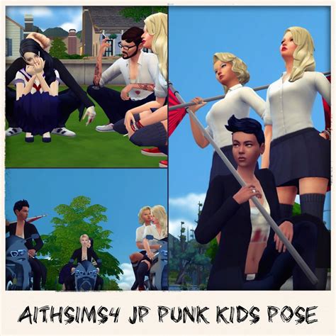 Jp Punk Kids Pose Flag Acc Pose Pic ↓ Do Not Re Upload → Download
