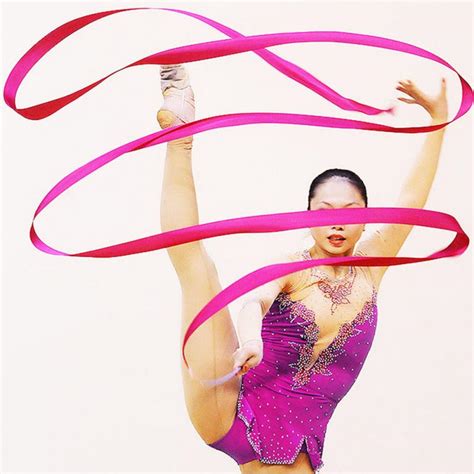 Aliexpress Com Buy 4M Gymnastic Ribbon Rod Gym Rhythmic Art Dance