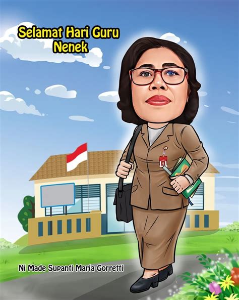 Karikatur Bali In 2023 Karikatur Guru