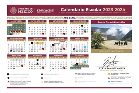 Publicó Sep Calendario Escolar 2023 2024 Tiempo Real