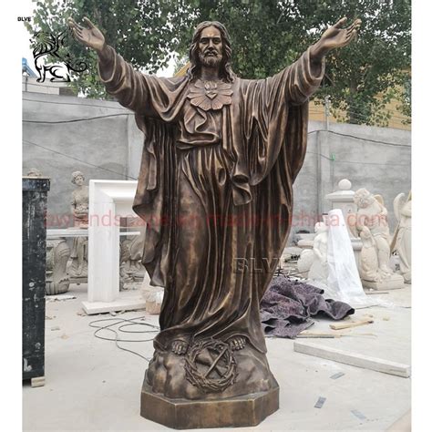 Life Size Catholic Religious Sculpture Outdoor Bronze Jesus Statues