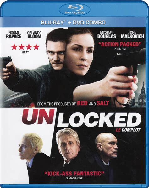 Unlocked Blu Ray Dvd Combo Bilingual Blu Ray On Blu Ray Movie