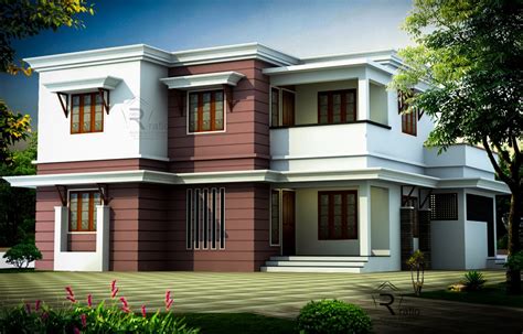 1748 Square Feet Flat Roof Style Home Design Home Interiors