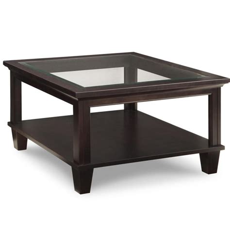 Natural cherry, walnut, maple and oak. Georgetown Glass Coffee Table - Home Envy: Edmonton ...