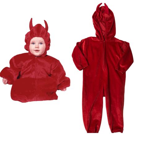 Baby Devil Costume W Zipper