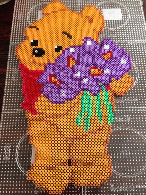 Winnie The Pooh Hama Perler Beads By Dorte Marker Perler Bead Disney