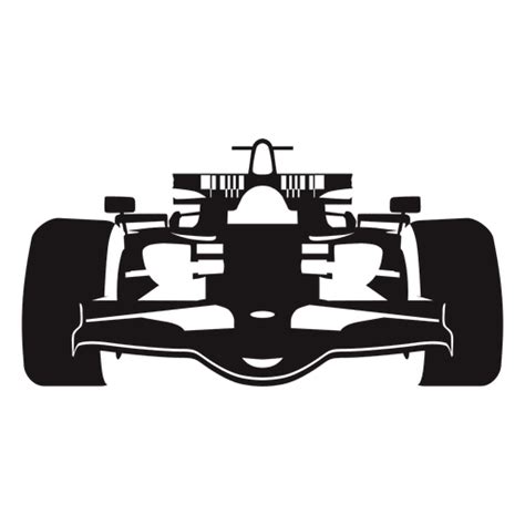 Formula One Racing Car Silhouette Transparent Png Svg Vector File My