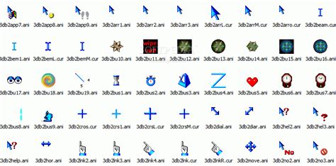 Best free custom mouse pointers scheme. Download 3D Blue 2 Animated Cursors 1.0f