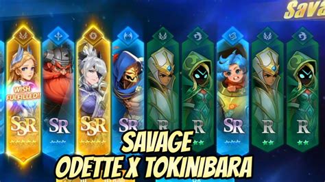Tokinibara Savage Moment Hero Mla Mobile Legends Adventure Youtube