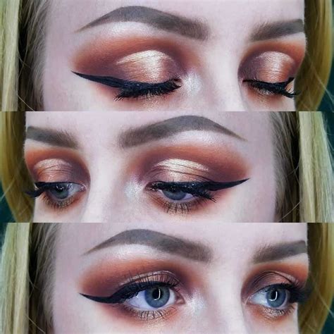 25 Metallic Makeup Ideas For Your Fall Look Metallic Makeup Makeup