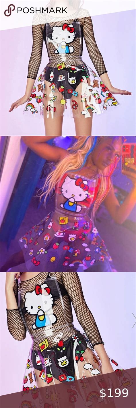️sold ️new Hello Kitty X Dolls Kill Pinafore Xxl Hello Kitty Clothes