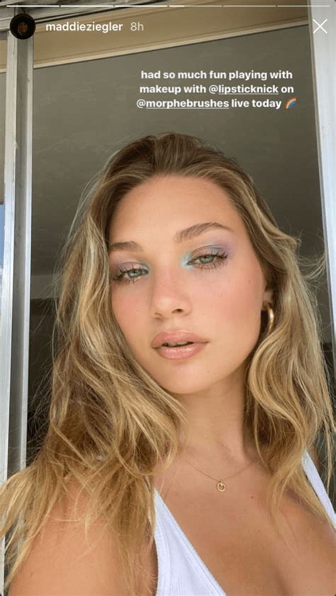 Maddie Ziegler Shares Makeup Look From Collab With Lipsticknick
