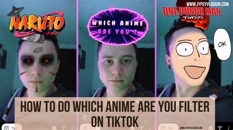 How To Do Which Anime Are You Filter On Tiktok Youtube