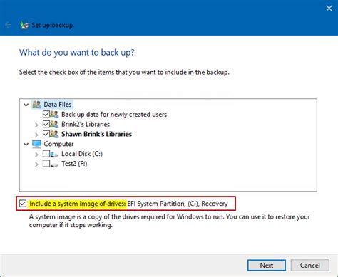In windows 8, you can use file history to backup files or you can use wbadmin start backup command to create an image backup of your hard drive. How to Back up Windows System before Upgrading Windows OS