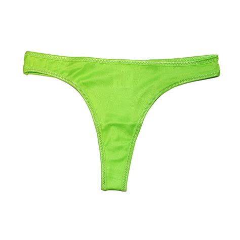Flirtzy Sexy Lingerie V Shape Back Lycra Bikini G String Thong Panties Panty Underwear