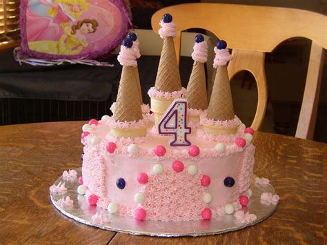 Pin By Sakura Etc On Food Little Girl Birthday Cakes 4th Birthday