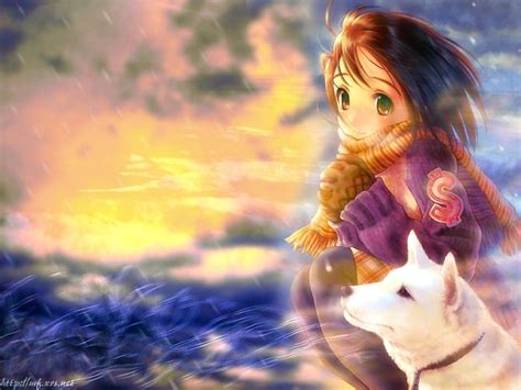 2000x1500 Px Anime Girls Dog High Quality Wallpapershigh Definition Wallpapers