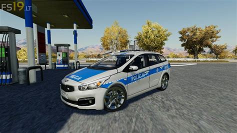 Kia Ceed Police V 10 Fs19 Mods Farming Simulator 19 Mods