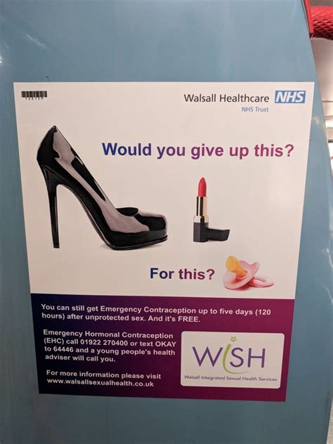 Nhs Slammed For Sexist Ad Asking If Women Would Swap Lipstick And