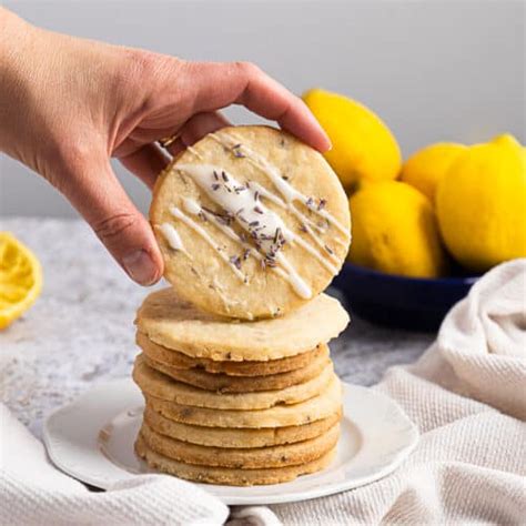 Deliciously Buttery Lemon Lavender Cookies With Video Petit Porcini