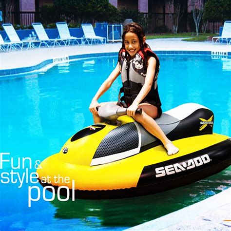 Free Shipping Inflatable Jet Ski With Electric Motor To For Kid For Sale