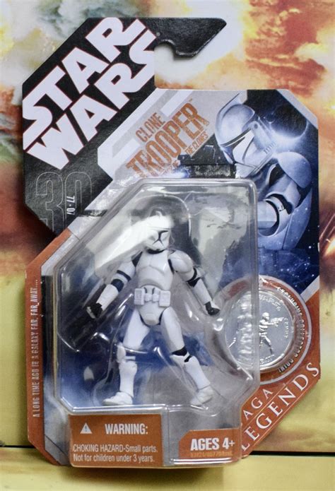 Star Wars 30th Anniversary Coin Card Clone Trooper Attack Of The Clones