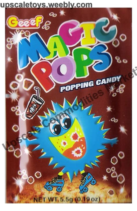 Popping Candies Upscale Commodities Marketing