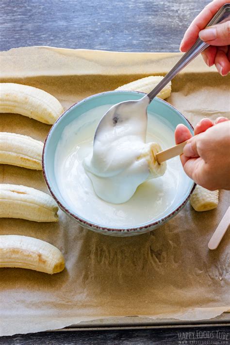 healthy frozen banana pops recipe happy foods tube