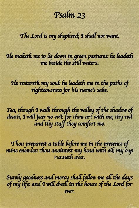He leadeth me beside the still waters. psalm 23:3 he restoreth my soul: Psalm 23 P - Scripture on the Walls