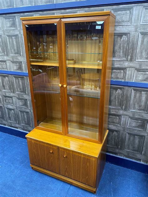 Lot 230 A Morris Of Glasgow Modern Display Cabinet