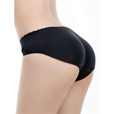 Leapair Leapair Womens Padded Seamless Butt Hip Enhancer Shaper Panties Underwear Rear Lift