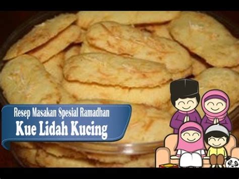 Kue ini diadaptasi dari kue khas negeri belanda 'kattetong' yang secara harfiah berarti lidah kucing. Resep Kue Lidah Kucing Gurih Dan Renyah Kue Lebaran - YouTube