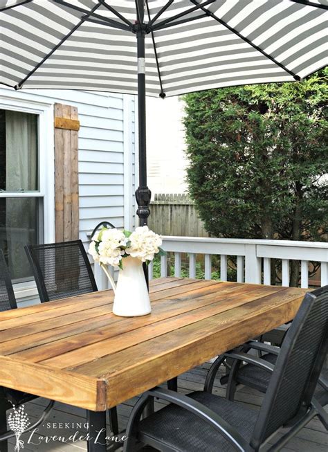 How To Build A Patio Table Builders Villa