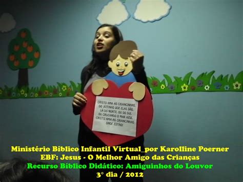 MinistÉrio BÍblico Infantil Virtualpor Karolline Poerner Ebf Jesus