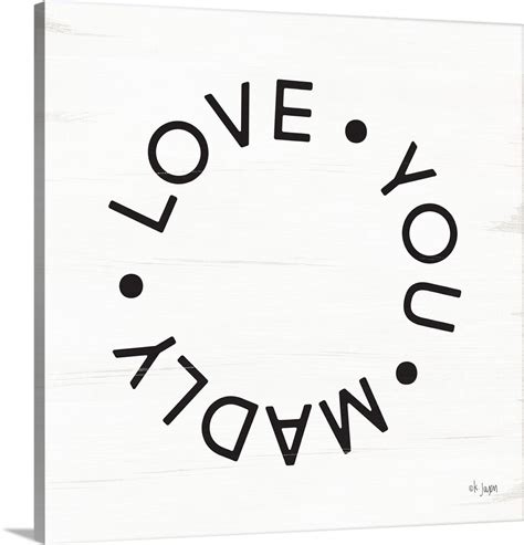 Madly Love You Wall Art Canvas Prints Framed Prints Wall Peels