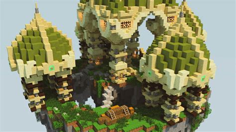 Skyblock Spawn Hub Lobby Minecraft Map