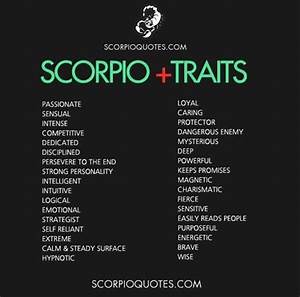 Numerology Scorpio Traits Scorpio Zodiac Facts Scorpio Zodiac